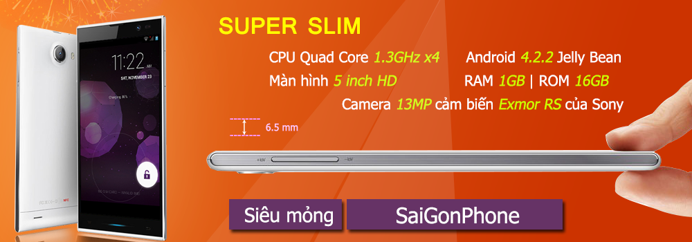 evo slim sieu mong cua saigonphone